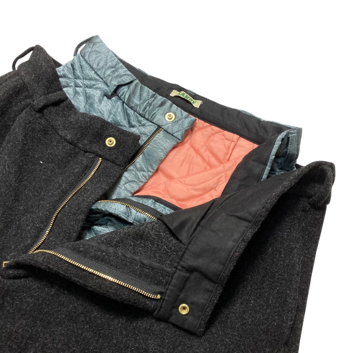 Randy(ランディー) 24AWCARPE DIEMウールパンツAW24 RPT07 AW24 RPT07  