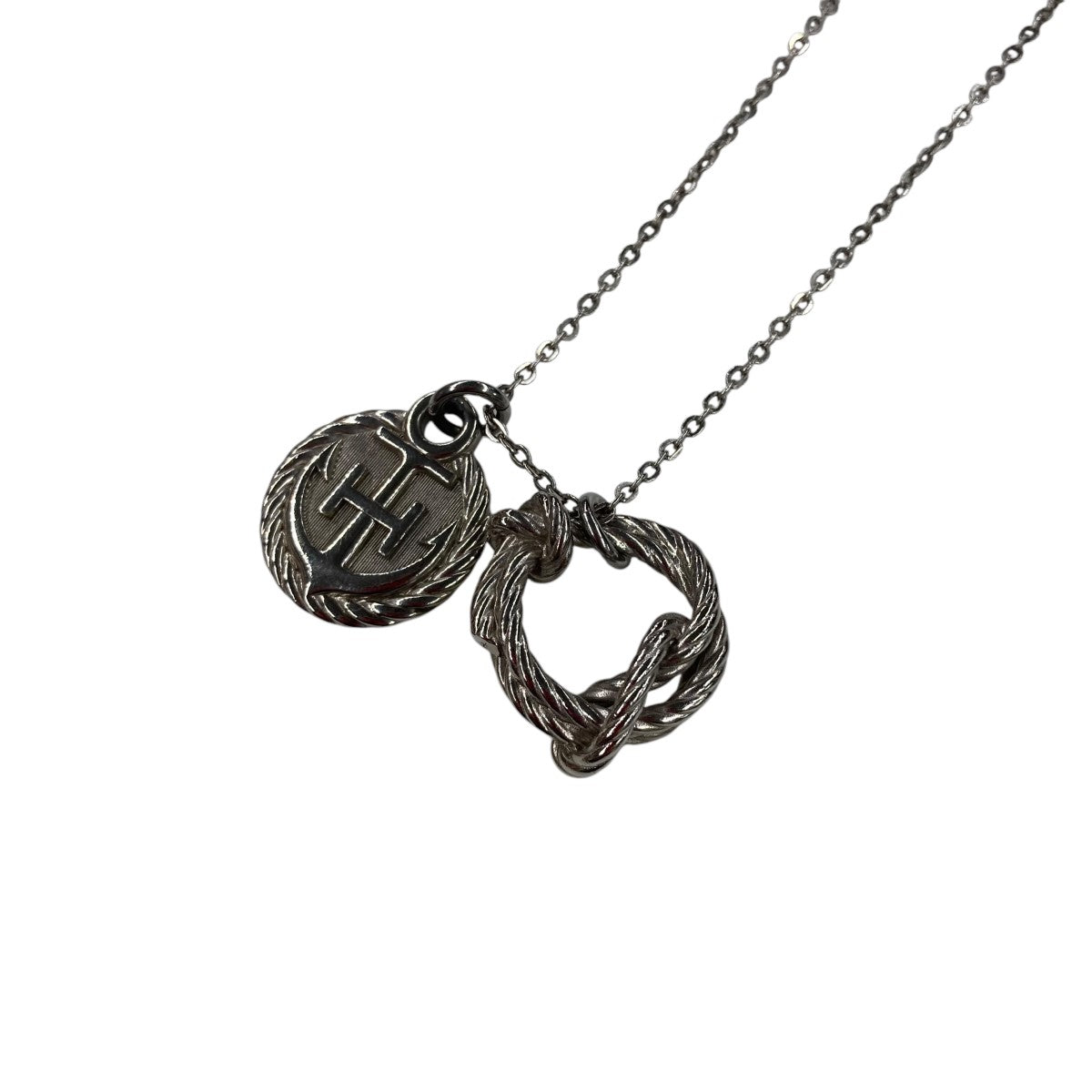 HERMES(エルメス) コルダージュ ロープネックレス シルバー｜【公式  