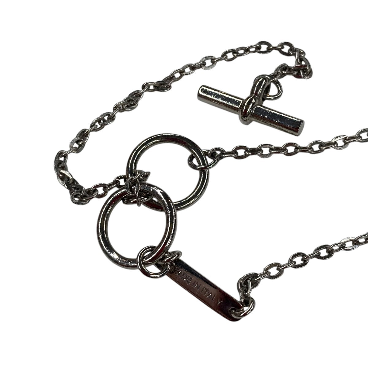 HERMES(エルメス) コルダージュ ロープネックレス シルバー｜【公式 