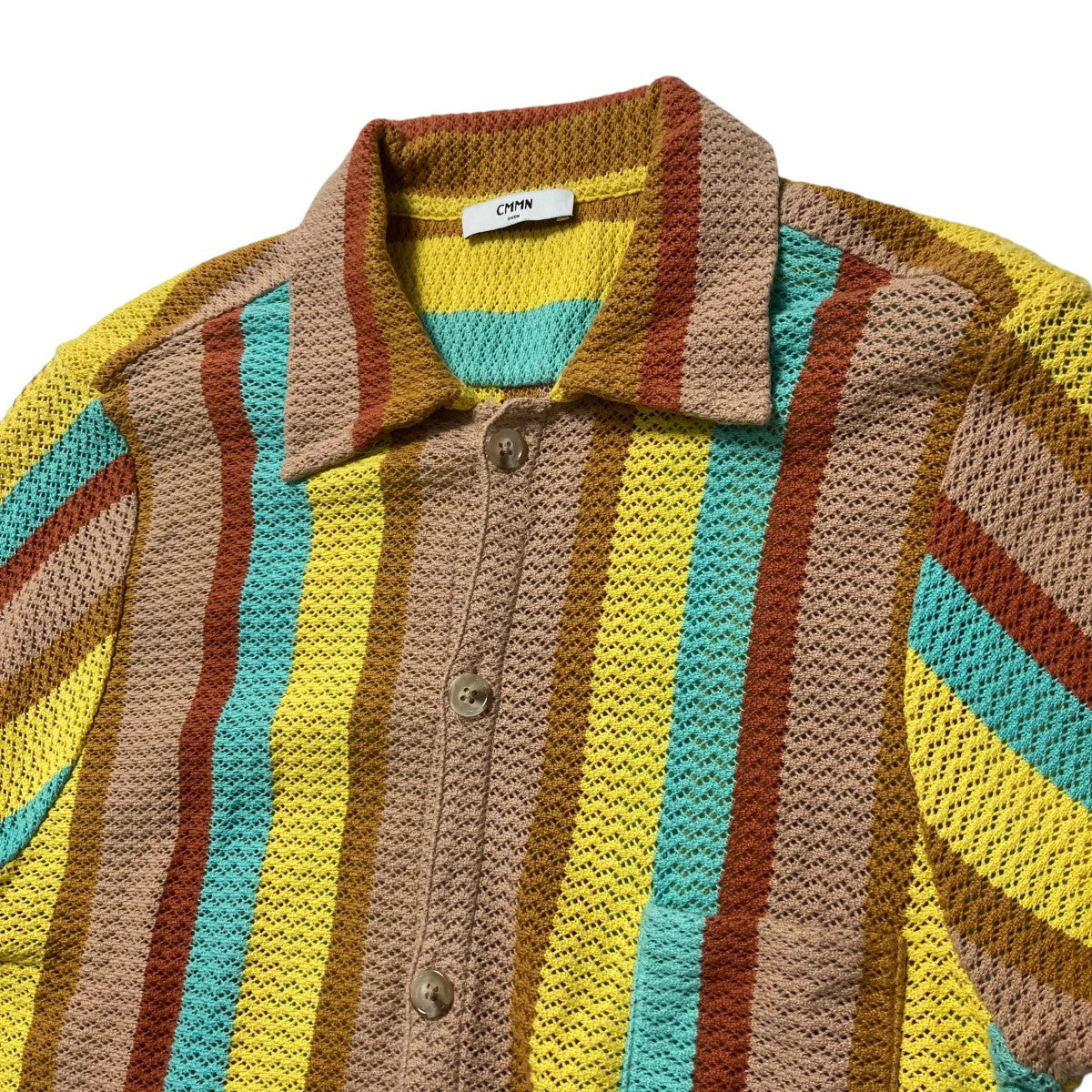 CMMN SWDN(コモン スウェーデン) 半袖シャツ ベージュ｜【公式
