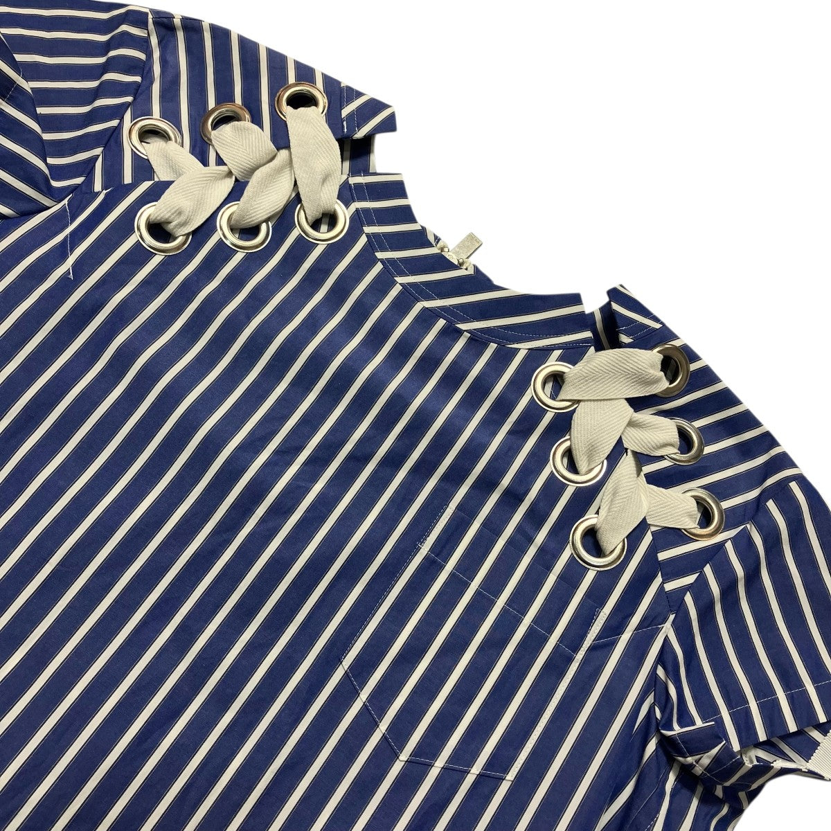 sacai ストライプワンピース18 03614 古着・中古-3枚目のアイテム画像