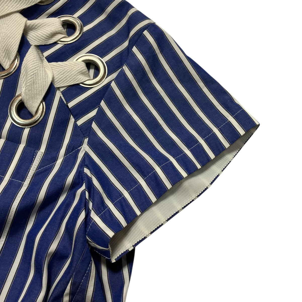 sacai ストライプワンピース18 03614 古着・中古-4枚目のアイテム画像