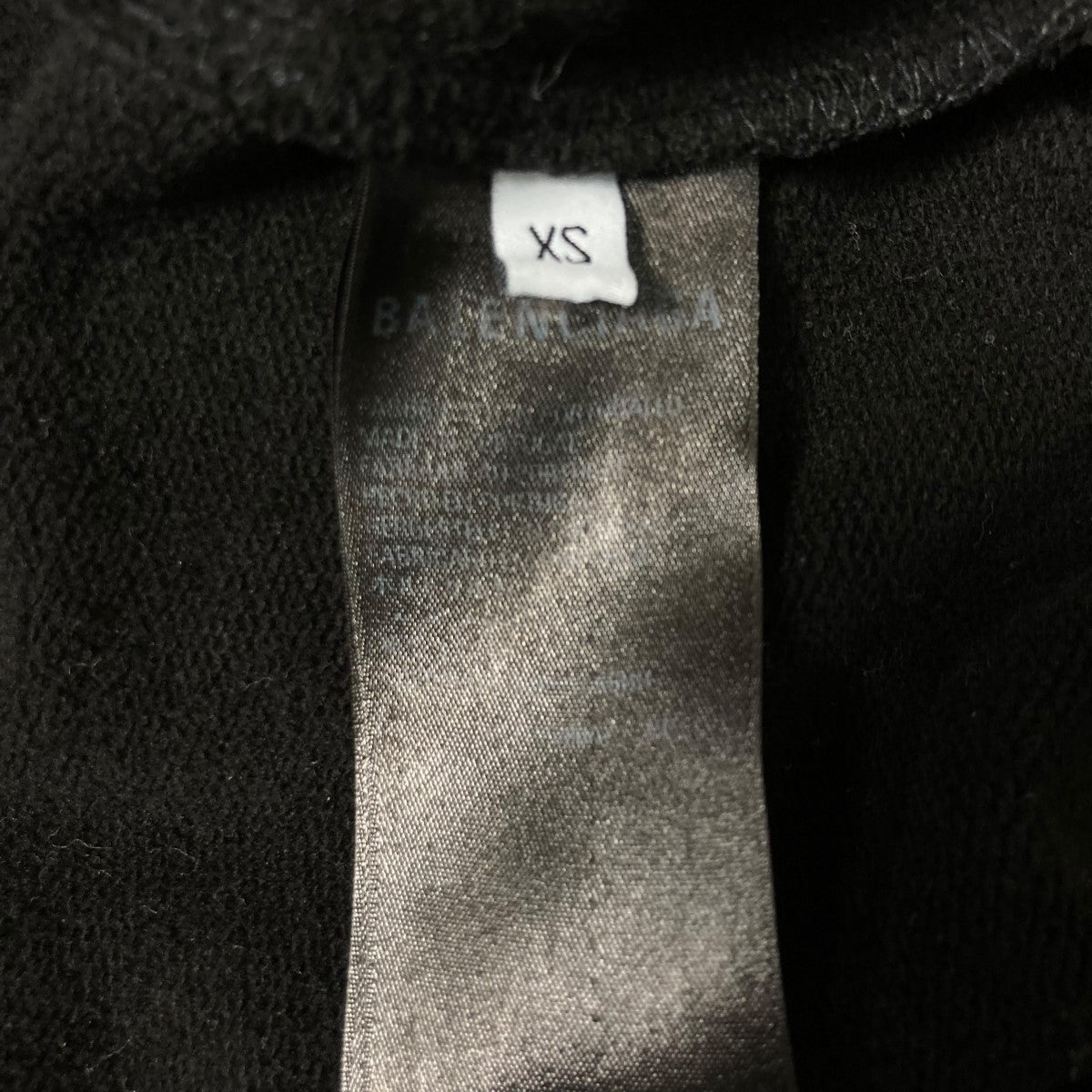BALENCIAGA(バレンシアガ) TAB WORN-OUT ZIP-UP HOODIEジップ
