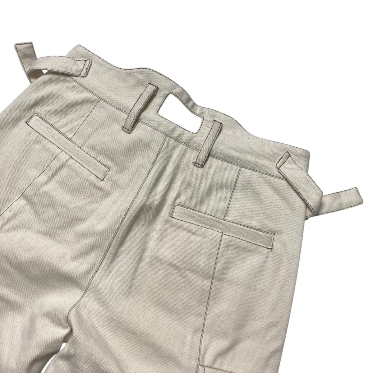 NULLUS(ヌルス) 24SSコットンヘビーフレアカーゴパンツ