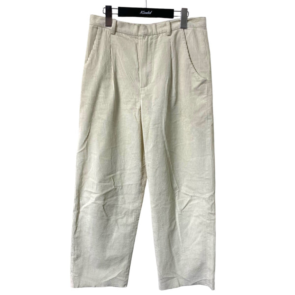 Cristaseya クリスタセヤ コーデュロイパンツ Edition #23 Cristaseya(クリスタセヤ) コーデュロイパンツ アイボリー サイズ SIZE