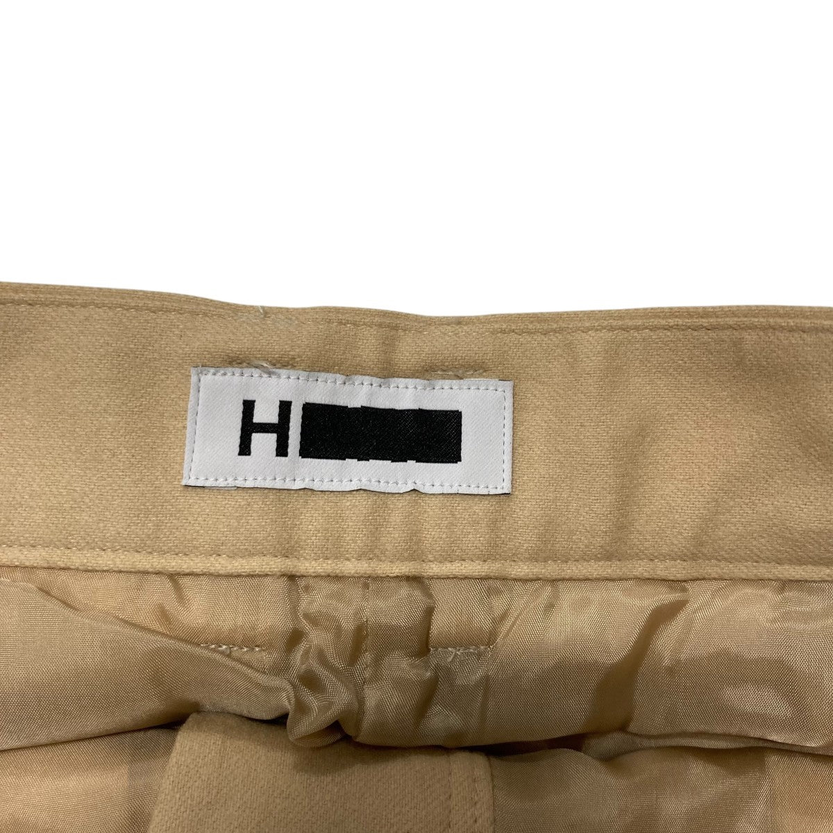 H BEAUTY＆YOUTH SAXONY WIDE TAPERED PANTSスラックス1614 217 5434 古着・中古-6枚目のアイテム画像