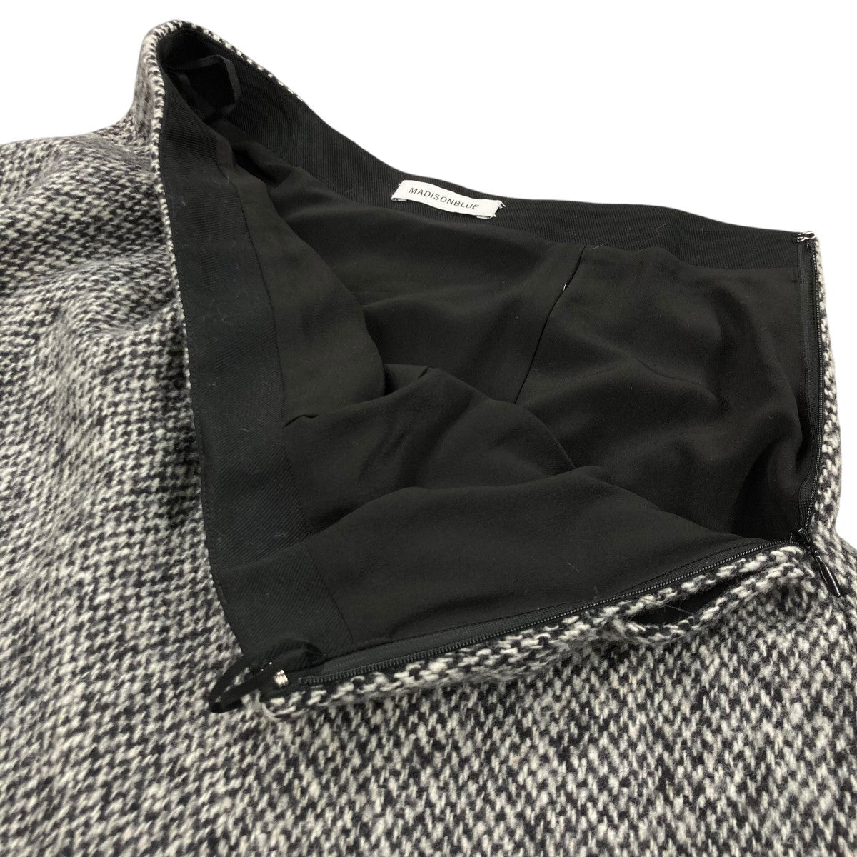 MADISON BLUE(マディソンブルー) PANEL FLARE SK TWEEDロングフレア
