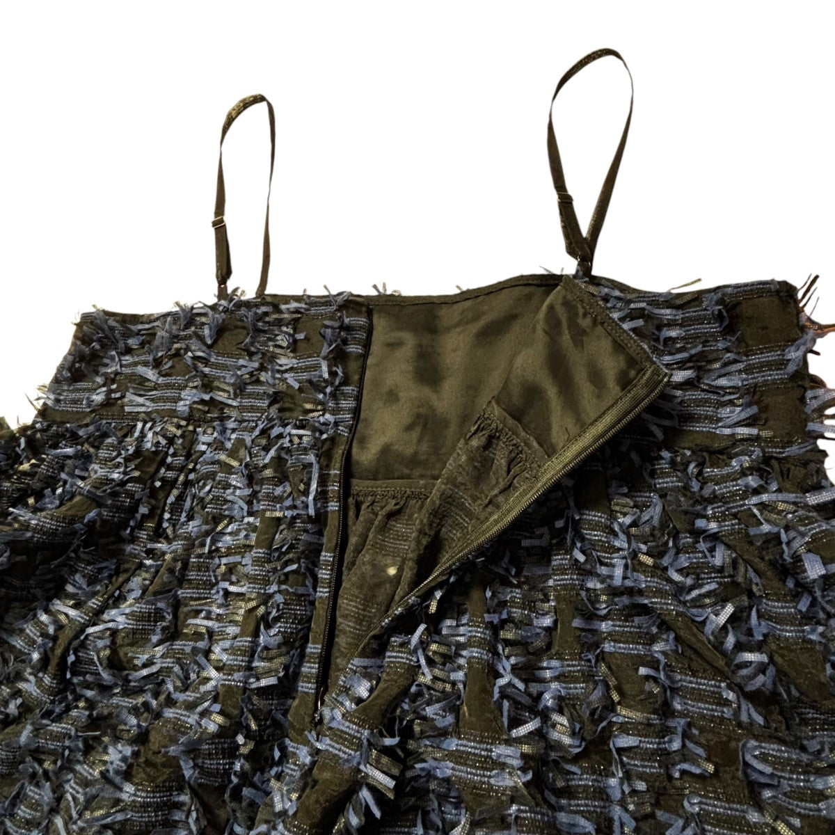 ユナイテッドアローズ UNITED ARROWS リボン カットジャカード キャミソール ジャガードチェックビスチェ 15161991628 ブラック UNITED ARROWS(ユナイテッドアローズ) リボン カットジャカード