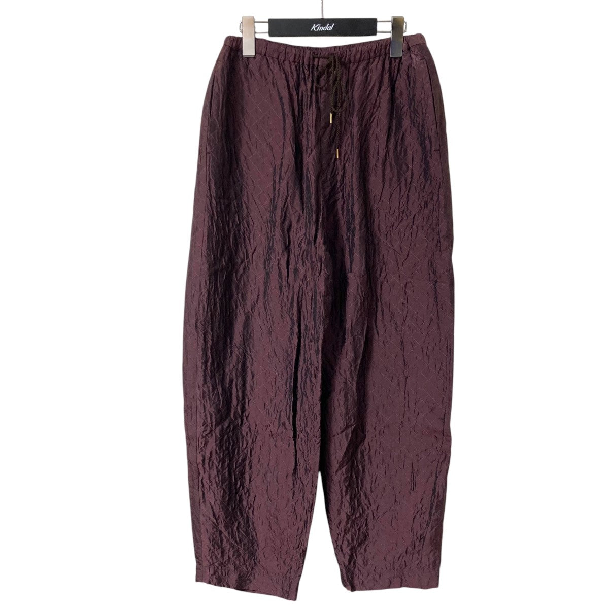 QUILTED JACQUARD PANTSキルティングパンツ8614 202 0379