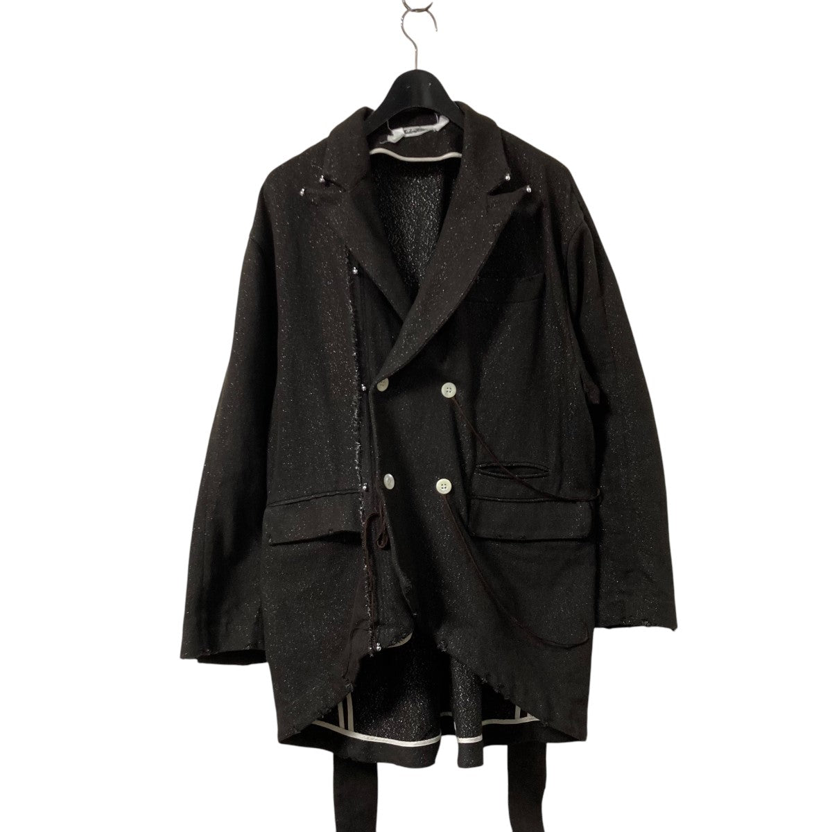 24AWGLITTER NEL DAMAGE COATテーラードジャケットMID24AW JK01