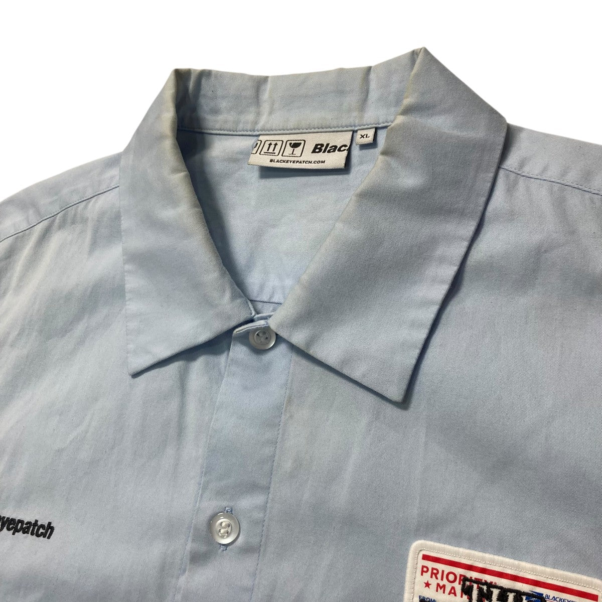 BlackEyePatch×Wasted Youth コットン半袖シャツ 古着・中古-3枚目のアイテム画像