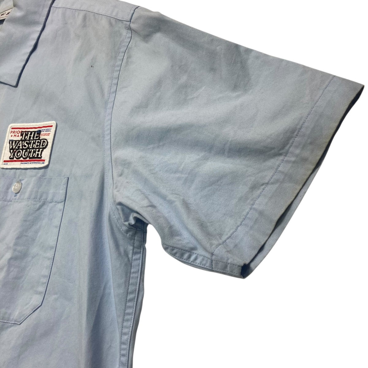 BlackEyePatch×Wasted Youth コットン半袖シャツ 古着・中古-4枚目のアイテム画像