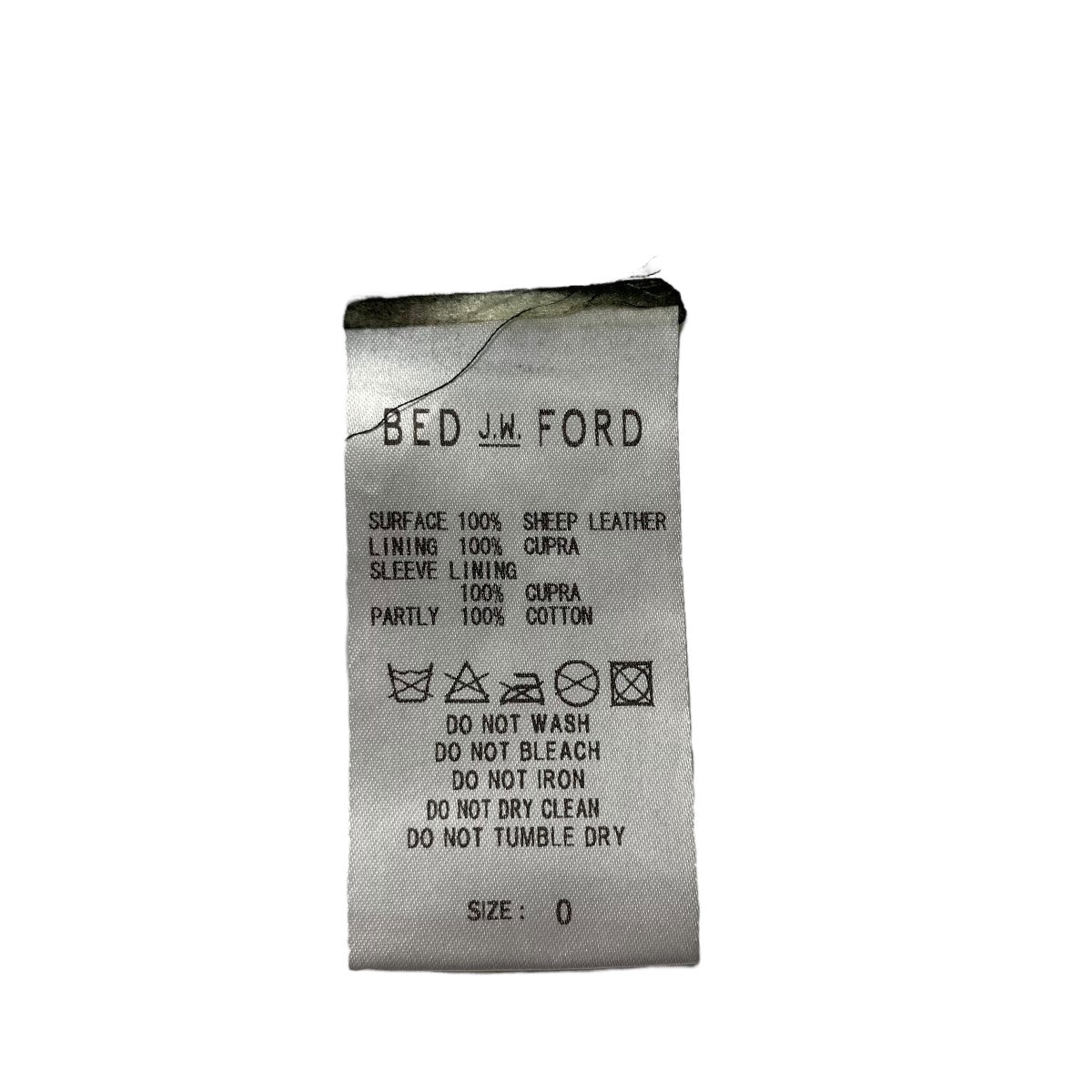 BED J．W． FORD(ベッドフォード) シープレザーダブルライダース