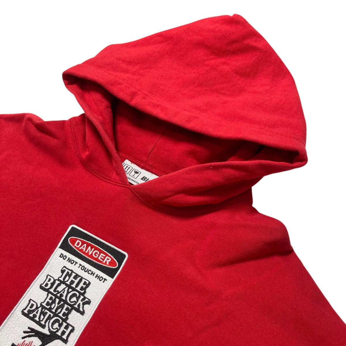 THE BLACK EYE PATCH(ブラックアイパッチ) DANGER HOT LABEL HOODIE
