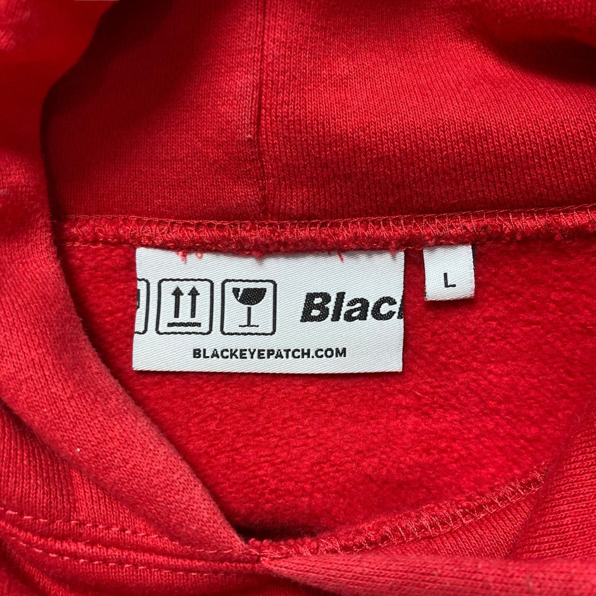 THE BLACK EYE PATCH(ブラックアイパッチ) DANGER HOT LABEL HOODIE