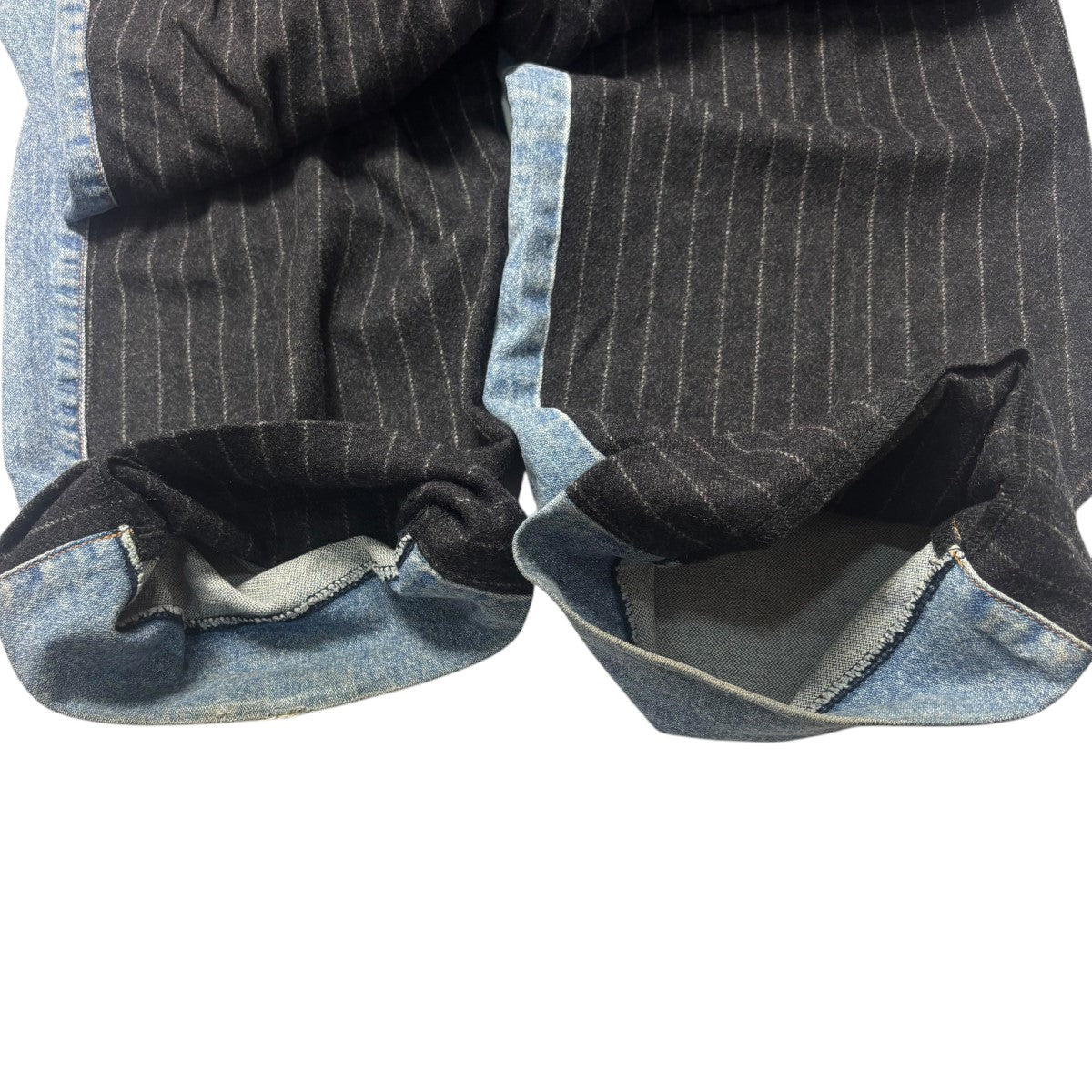 新品アンスクリア inscrireドッキングパンツ INSCRIRE(アンスクリア) 21AWCombined two pantsデニム