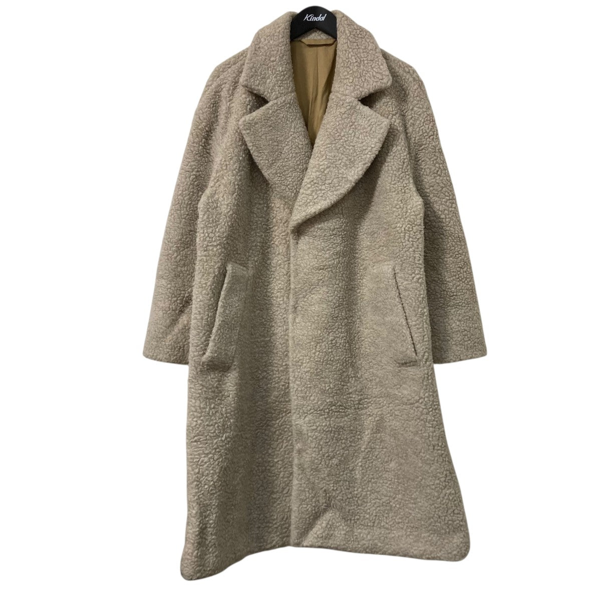 unfil(アンフィル) ボアロングコートWZFL UW159 WZFL UW159 ベージュ