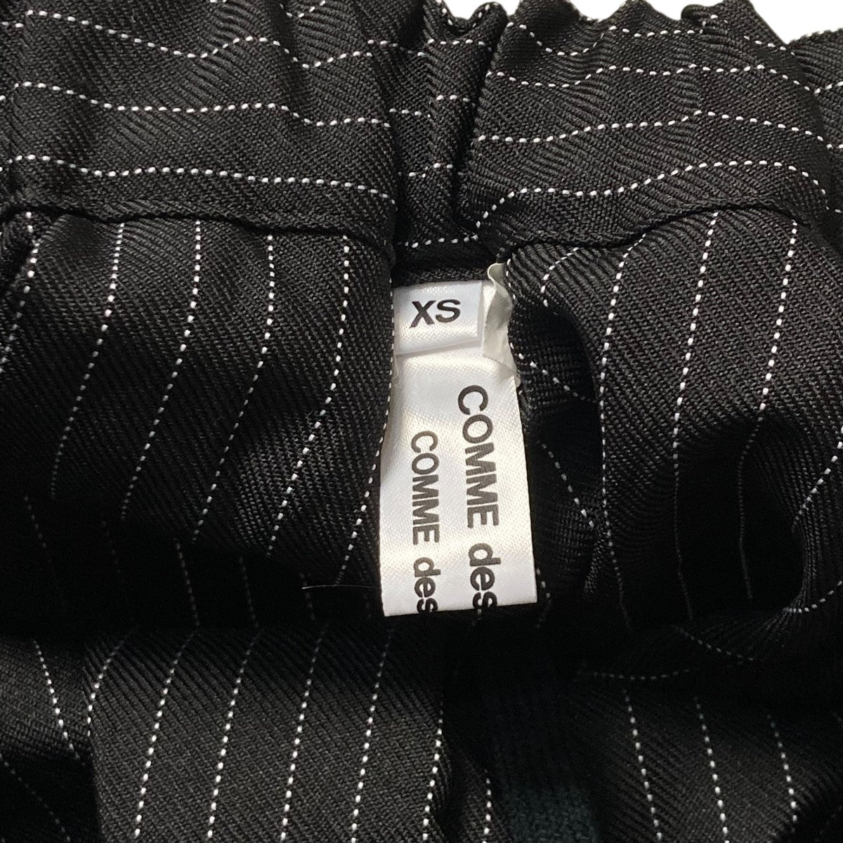COMME des GARCONS COMME des GARCONS 24SSストライプバルーンパンツRM P011 古着・中古-5枚目のアイテム画像