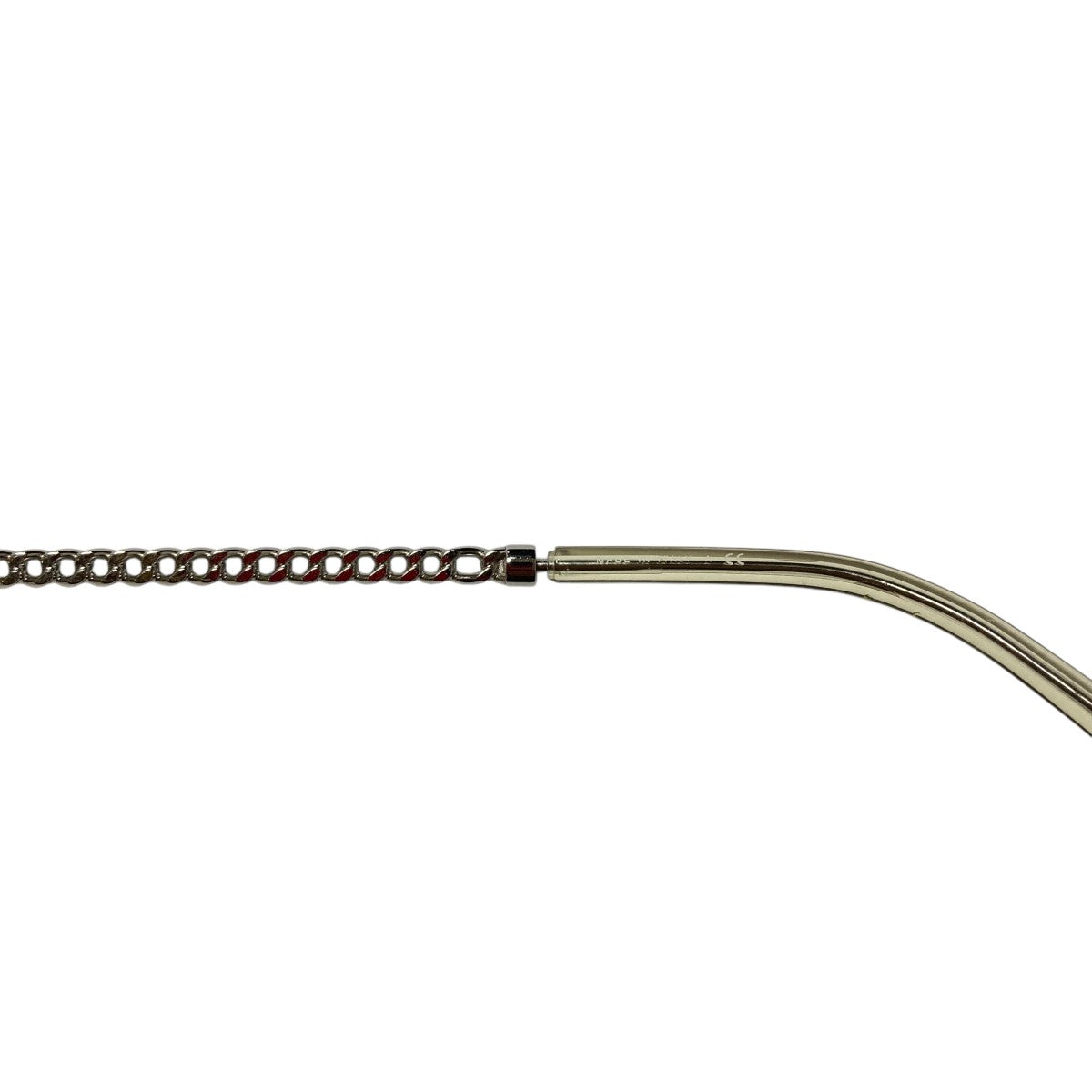 CHANEL サングラス 4244 ブラック CHANEL 4244 Square Metal, Calfskin & Imitation Pearls Sunglasses