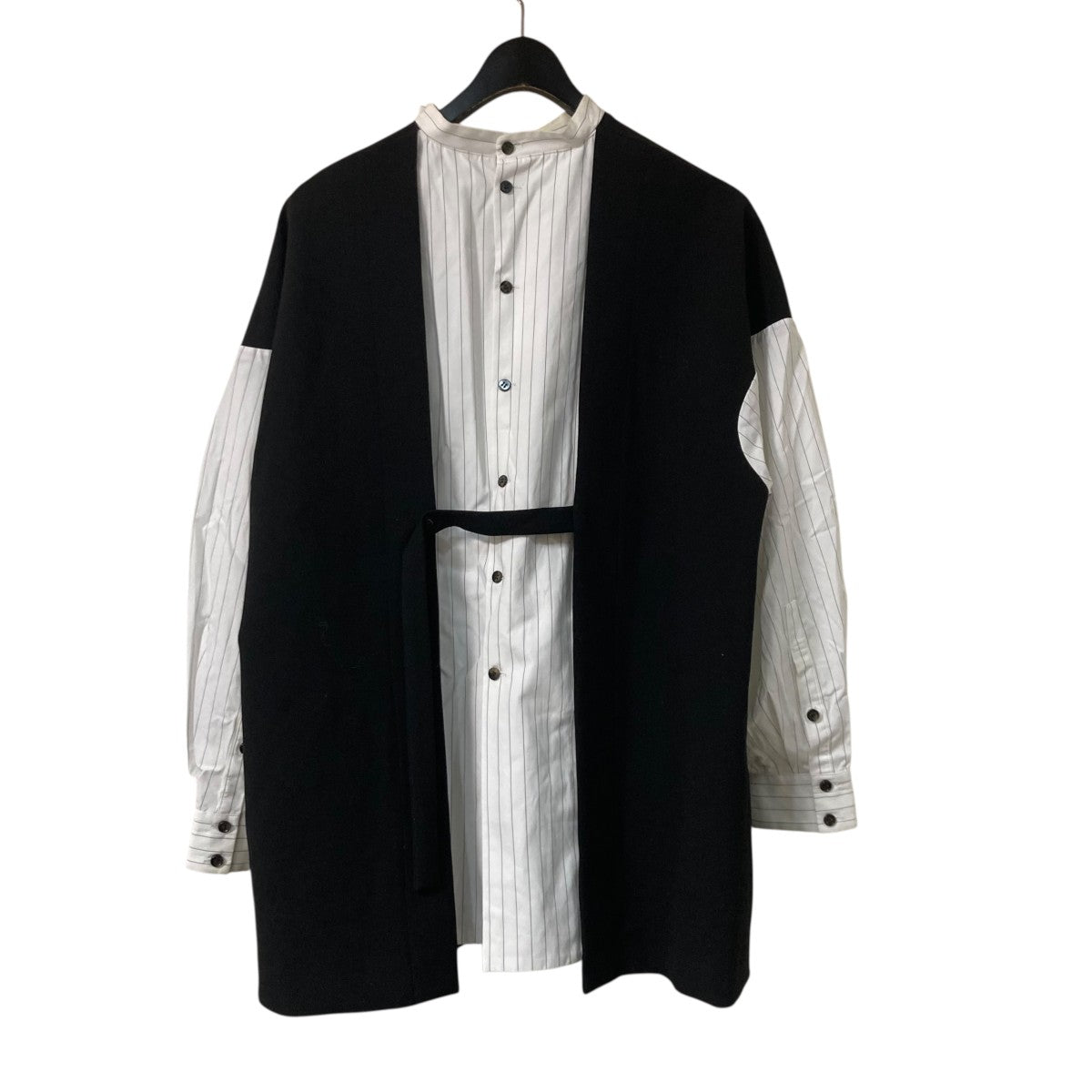 ENFOLD(エンフォルド) 22AWCOMBI PULLOVER長袖シャツ300FA230 2180