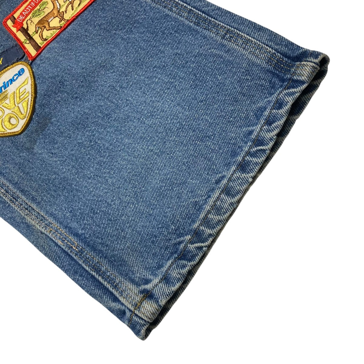 BETTER WITH AGE GENTLEMAN'S CARHARTT TROUSERワッペンワイドデニム