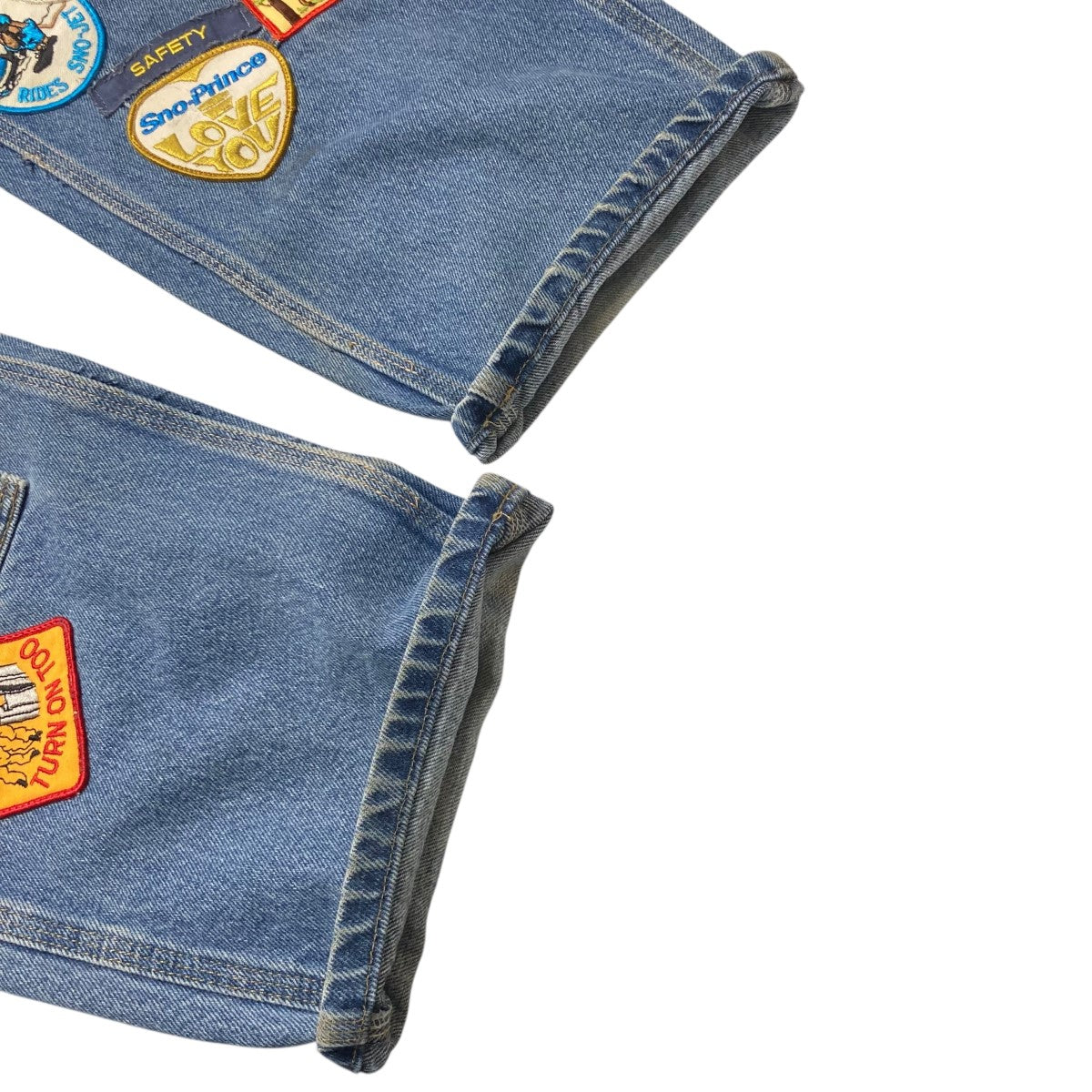 BETTER WITH AGE GENTLEMAN'S CARHARTT TROUSERワッペンワイドデニム