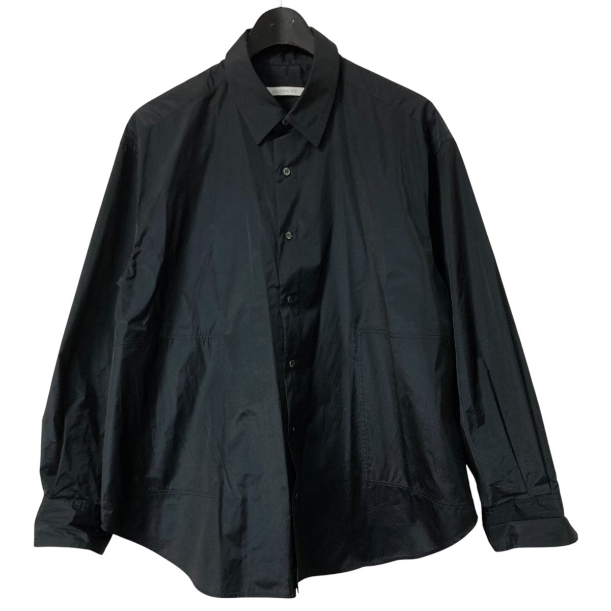 GALERIE VIE シルクタフタオーバーシャツ長袖シャツ23 01 41 01101 古着・中古-1枚目のアイテム画像