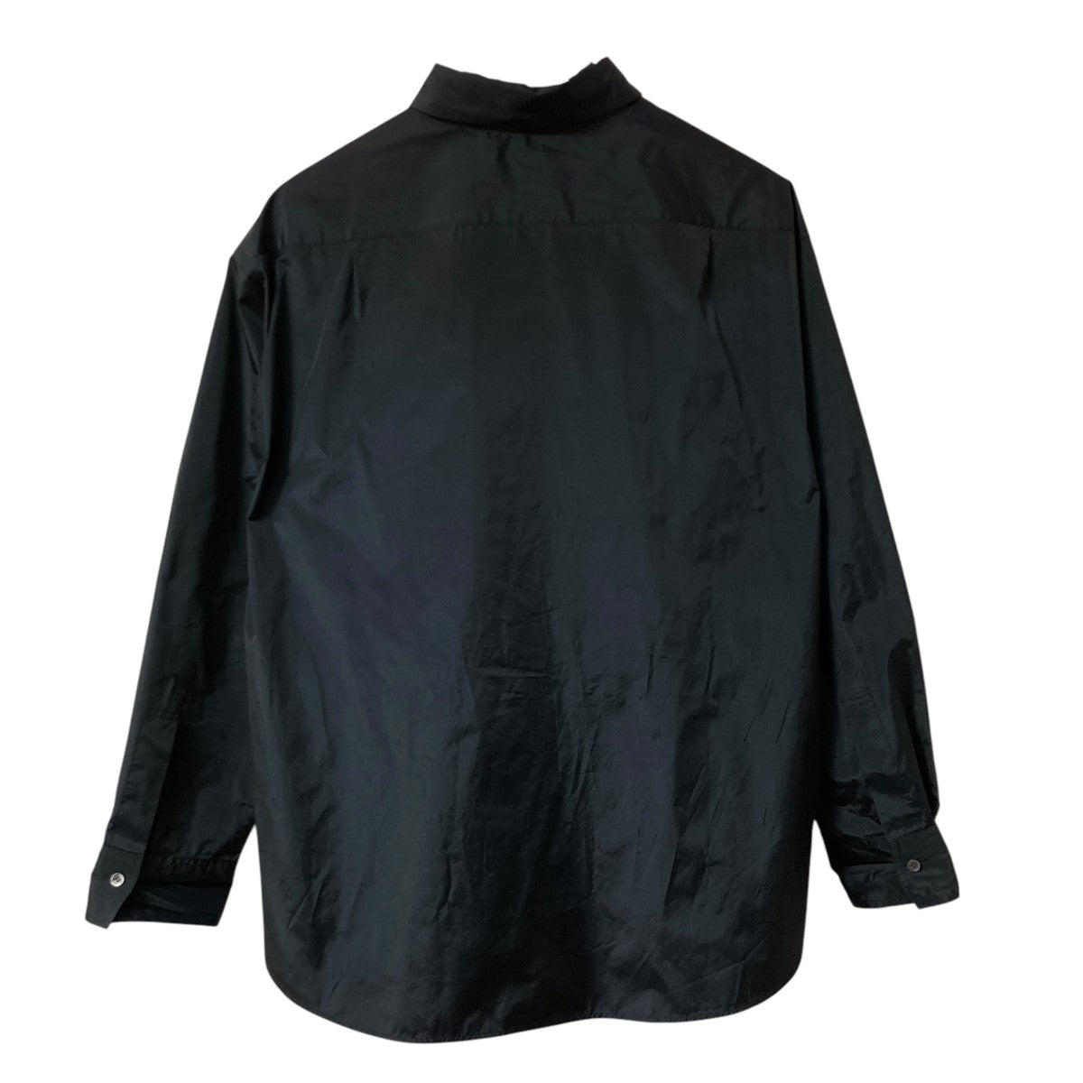 GALERIE VIE シルクタフタオーバーシャツ長袖シャツ23 01 41 01101 古着・中古-2枚目のアイテム画像