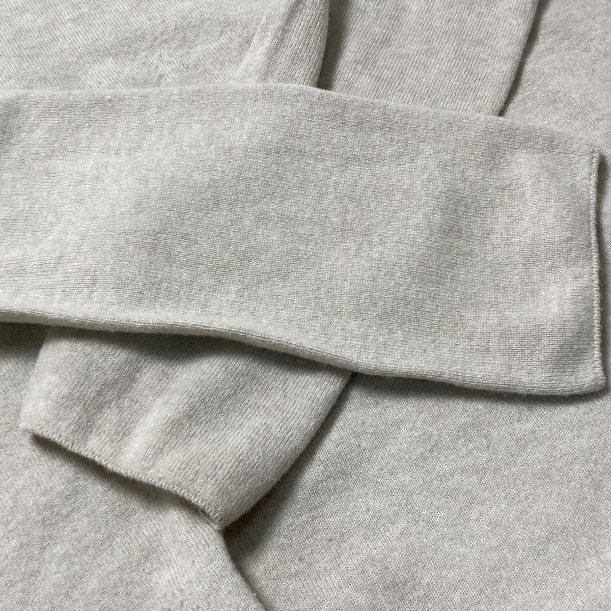 【値下げ】Spick and Span 24AW CHESS ロングスリーブニット ニット 24080200514030 アイボリー サイズ：SIZE Free (EC) Spick and Span(スピックアンドスパン) 24AWCHESS ロング