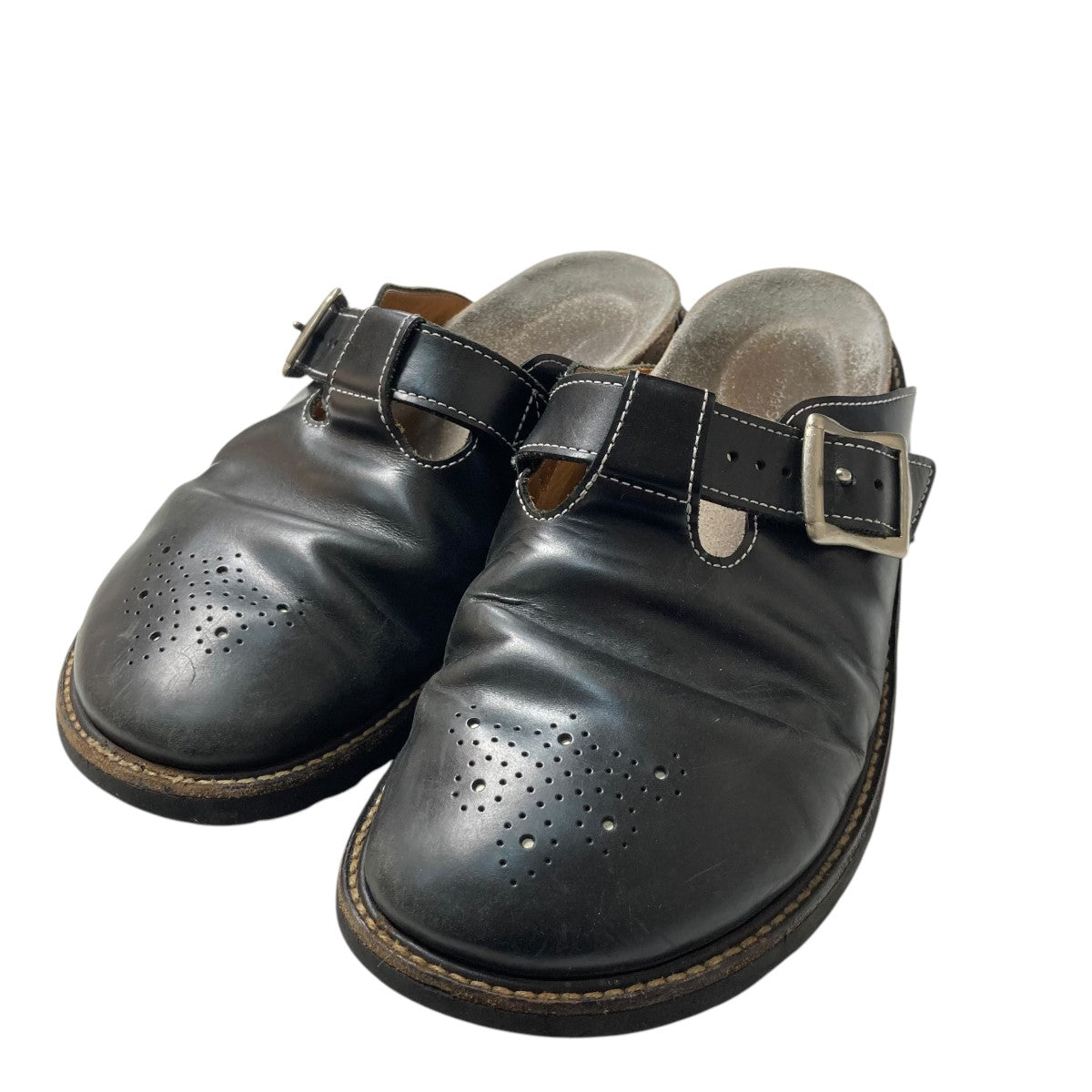 Hender Scheme buggsレザーサンダル 古着・中古-1枚目のアイテム画像