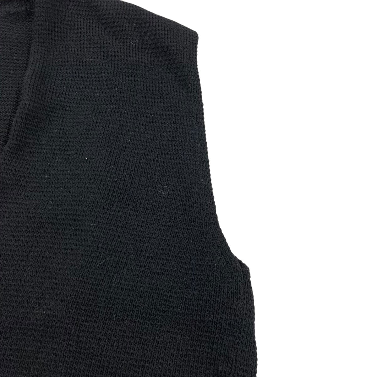 【数回着用】plage SOFT WOOL ベスト 36サイズ　黒 plage（プラージュ）の「Oversized ベスト（ニット/セーター