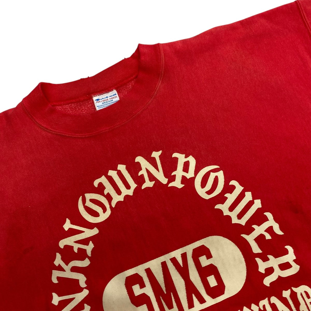 SAINT MICHAEL 23SSCRW SWEAT UNKNOWN PWRスウェットSM S23 0000 044 古着・中古-3枚目のアイテム画像