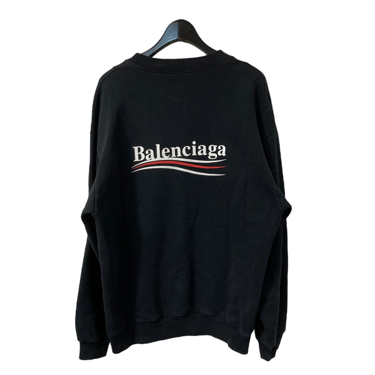 【超人気デザイン】 バレンシアガ 刺繍ロゴ ニット 入手困難 即完売モデル BALENCIAGA(バレンシアガ) キャンペーンロゴスウェット508271