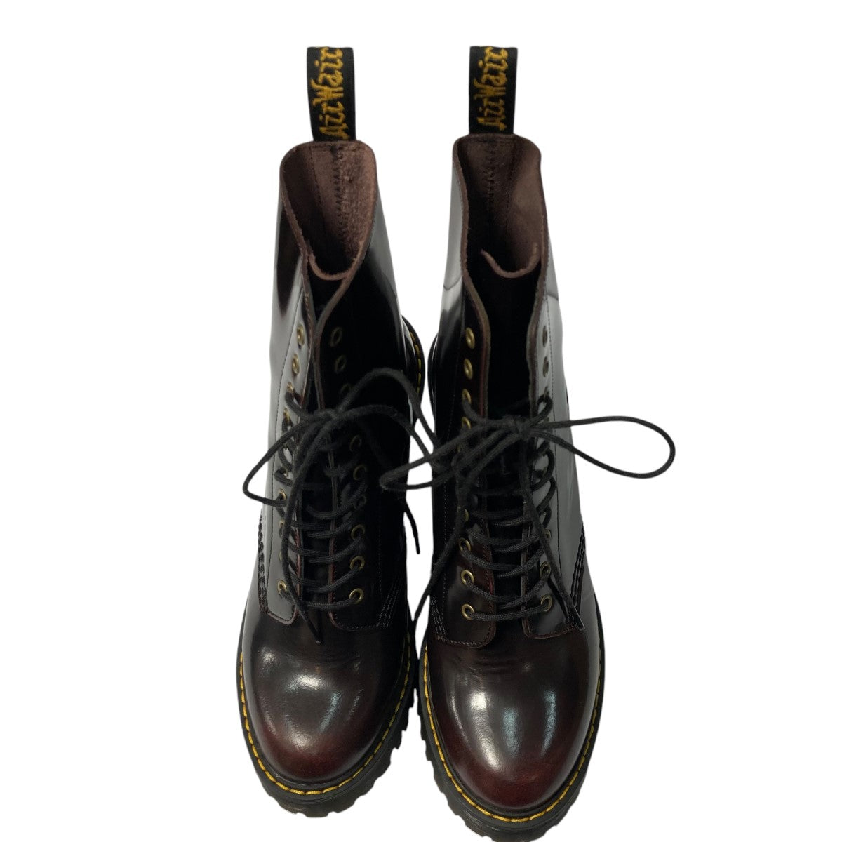 Dr．Martens KENDRA 10EYE BOOTヒールブーツ23727600 23727600