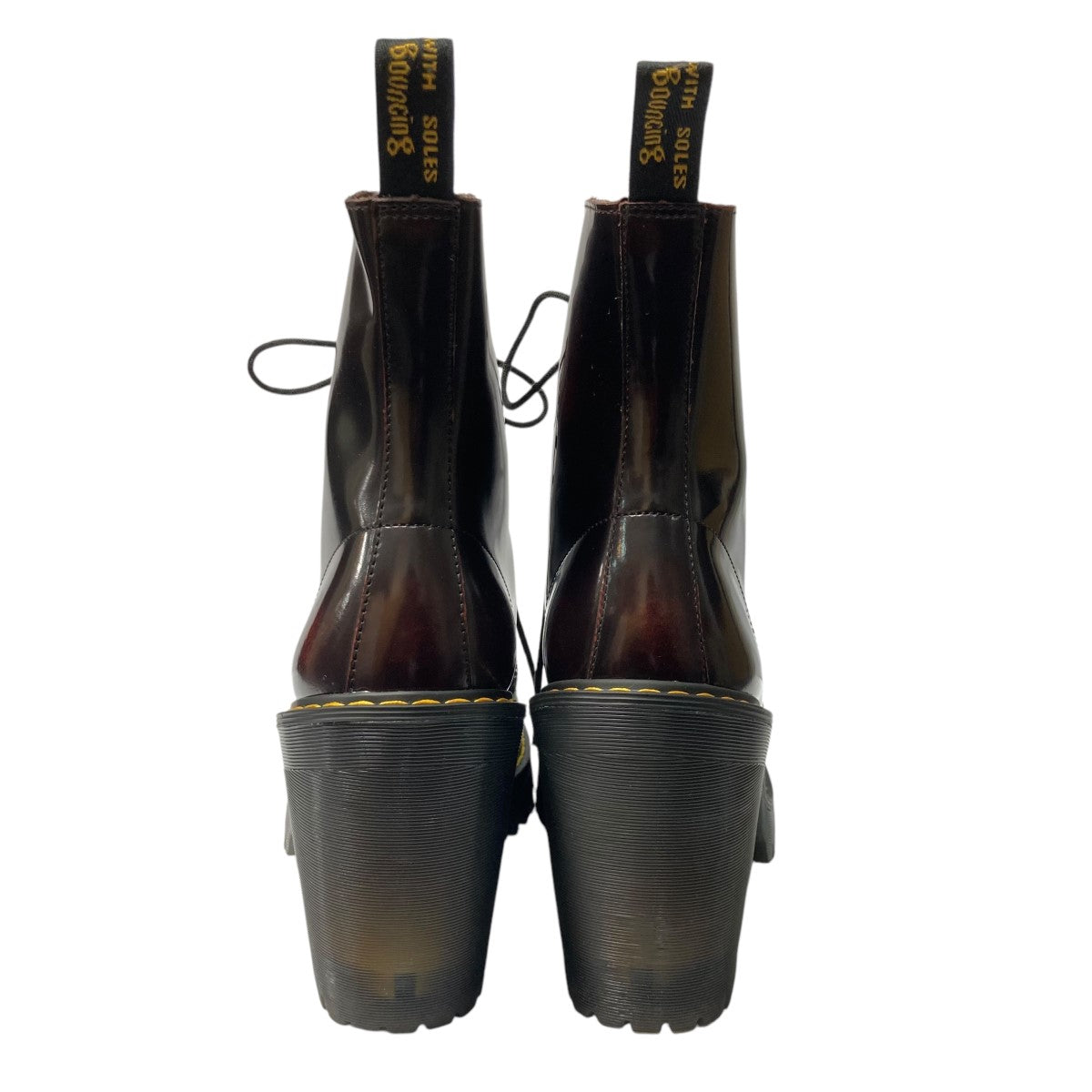 Dr．Martens KENDRA 10EYE BOOTヒールブーツ23727600 23727600