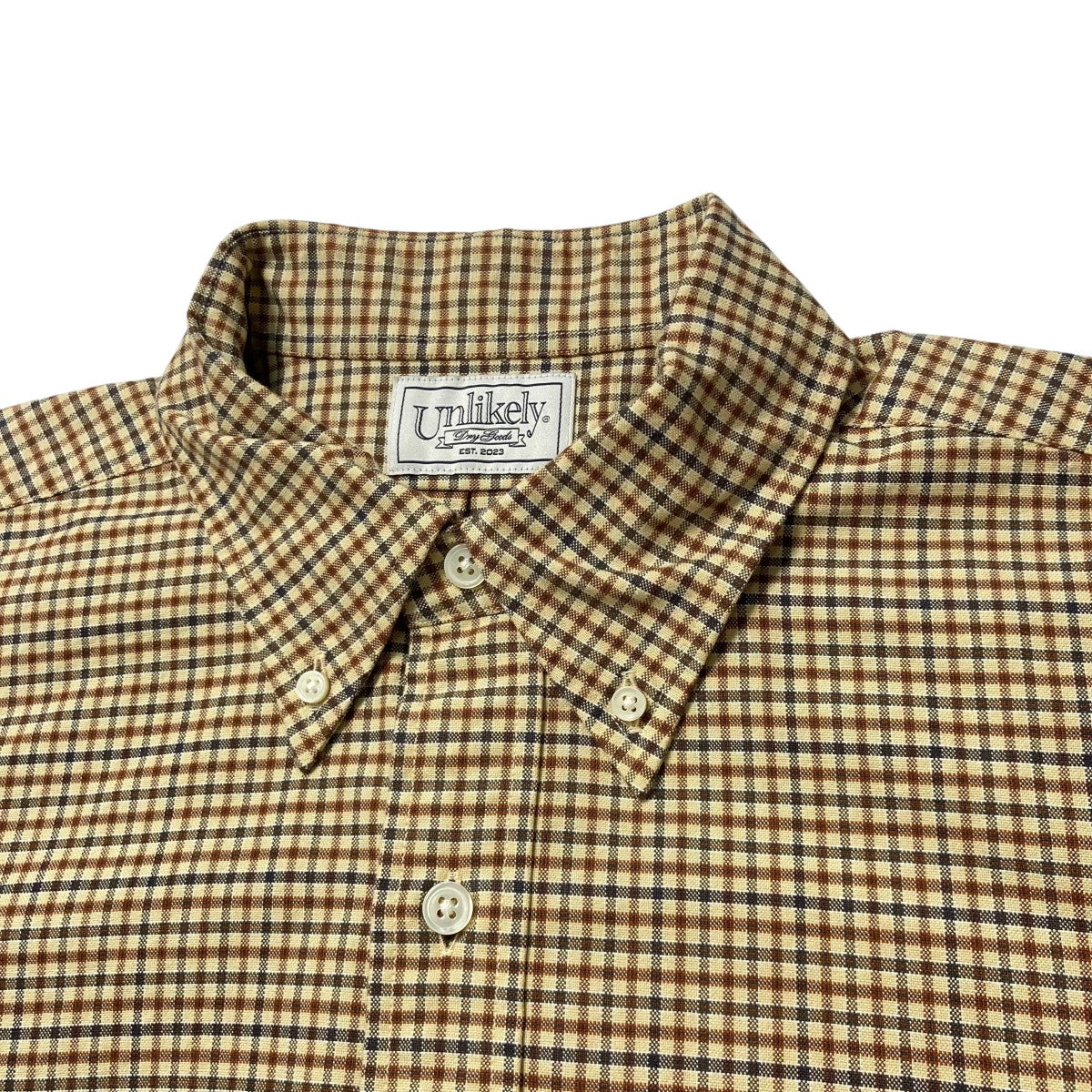 Unlikely Button Down ShirtsチェックシャツU24S 11 0003 古着・中古-3枚目のアイテム画像