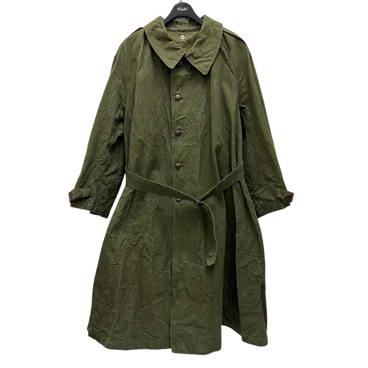 VINTAGE フランス軍 M-35 40’sモーターサイクルコート 古着・中古-1枚目のアイテム画像