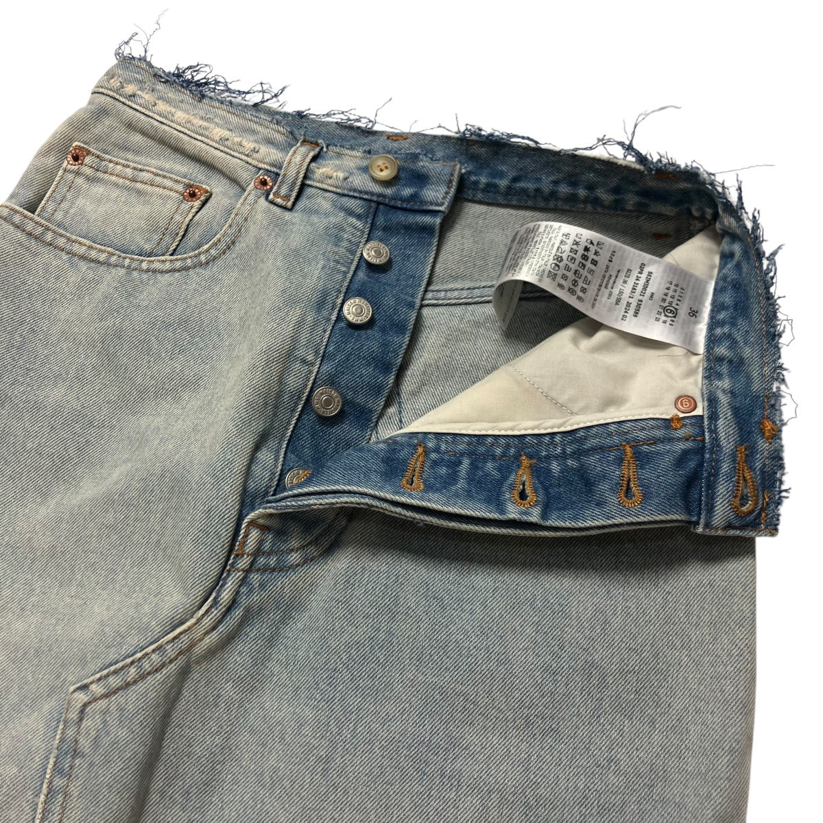 MM6 Maison Margiela 24AWデニムスカートS62MI0021 古着・中古-4枚目のアイテム画像