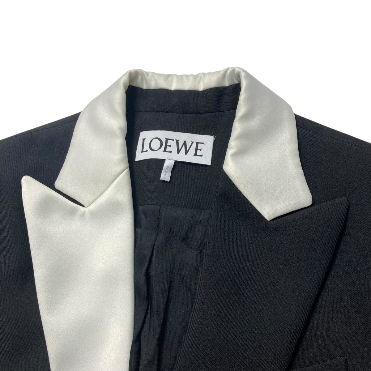 LOEWE ツートーンカラーテーラードジャケットH2297170ST 古着・中古-3枚目のアイテム画像