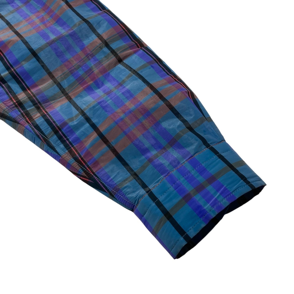 LOUIS VUITTON マサイチェック　ナイロンジャケット　プルオーバー LOUIS VUITTON マサイチェック ナイロンジャケット プルオーバー