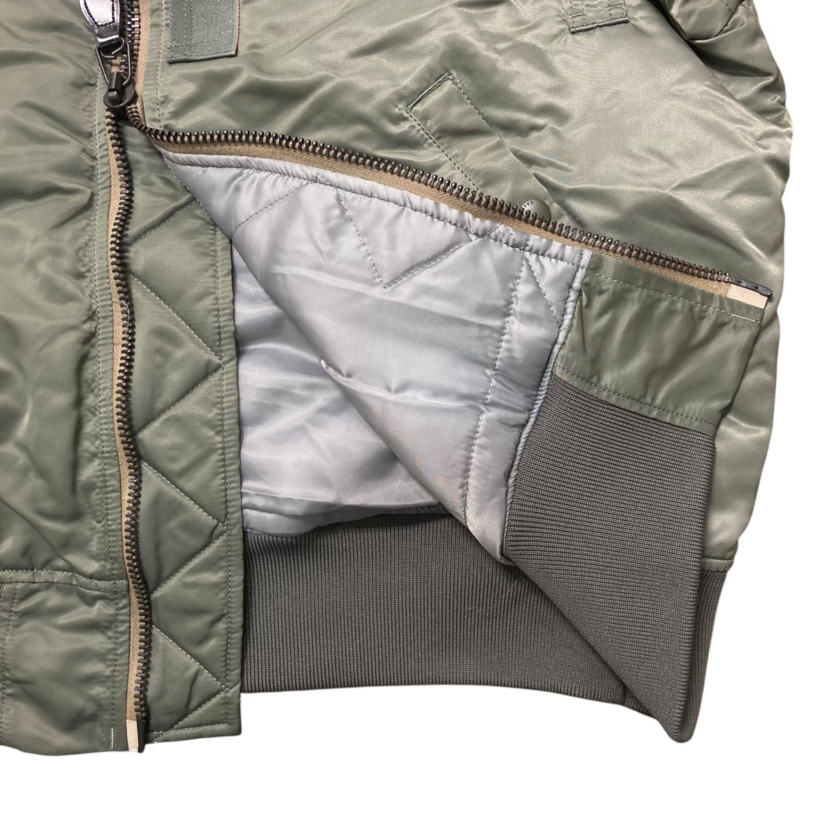 よ*る様 hyke ミリタリージャケット HYKE(ハイク) 23AWTYPE MA-1 JACKETMA-1ジャケット232 17412 232
