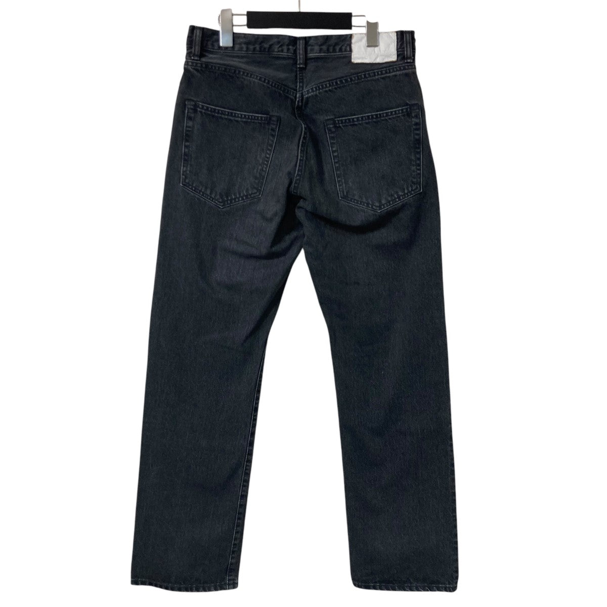 25SSStraight Fit Black Denim Pantsデニムパンツ4120600002