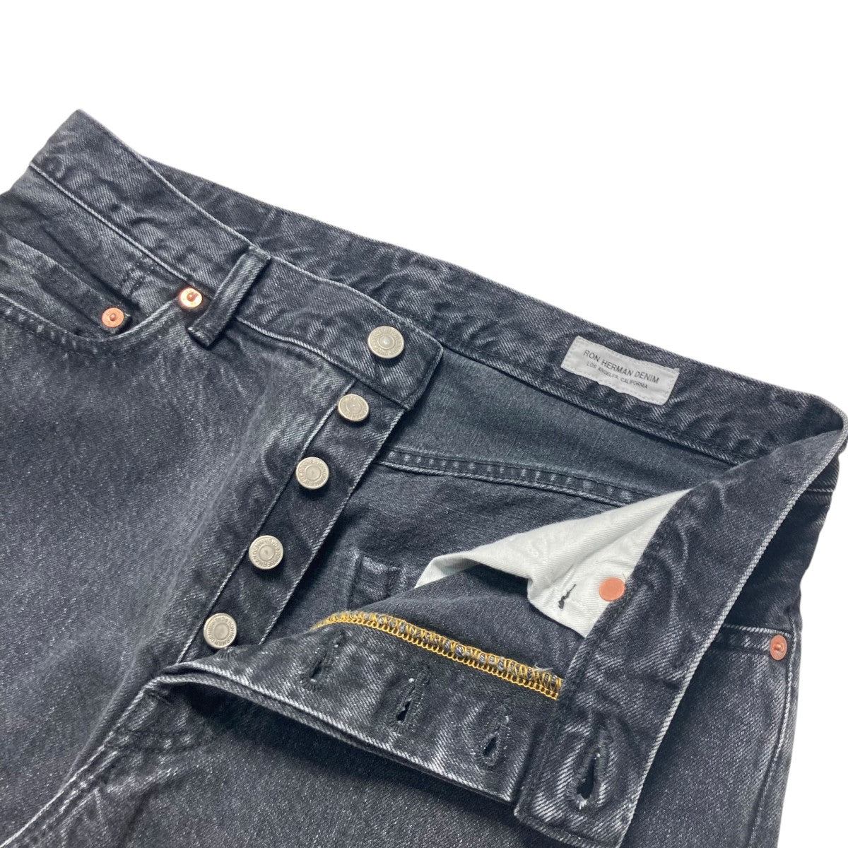 25SSStraight Fit Black Denim Pantsデニムパンツ4120600002