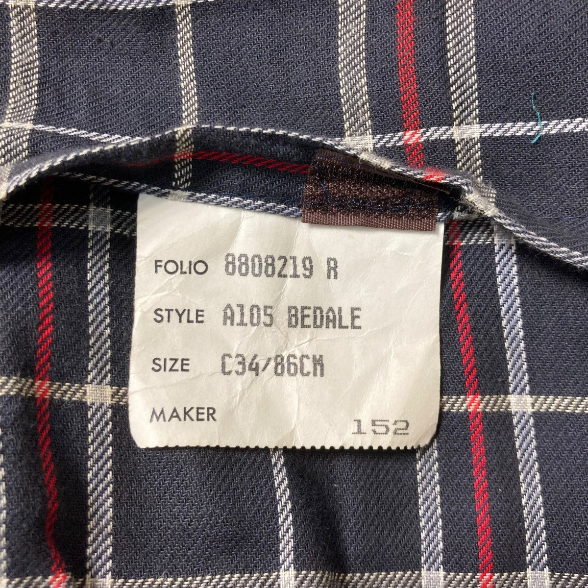 BEDALE 80sオイルドジャケット