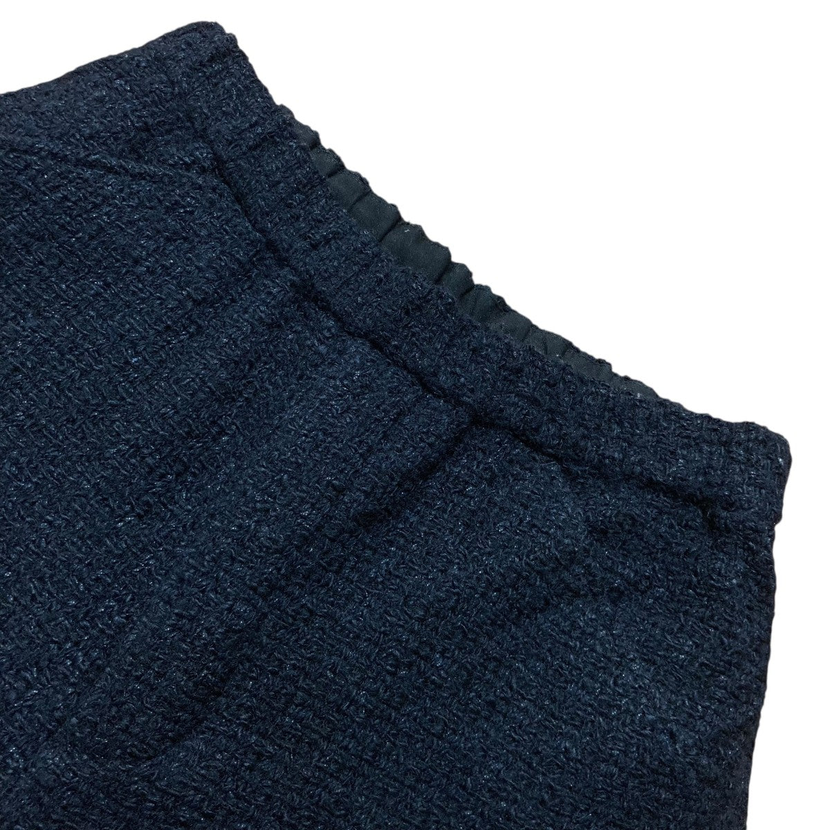 22AWFANCY TWEED EASY PANTSイージーパンツ22FFT03