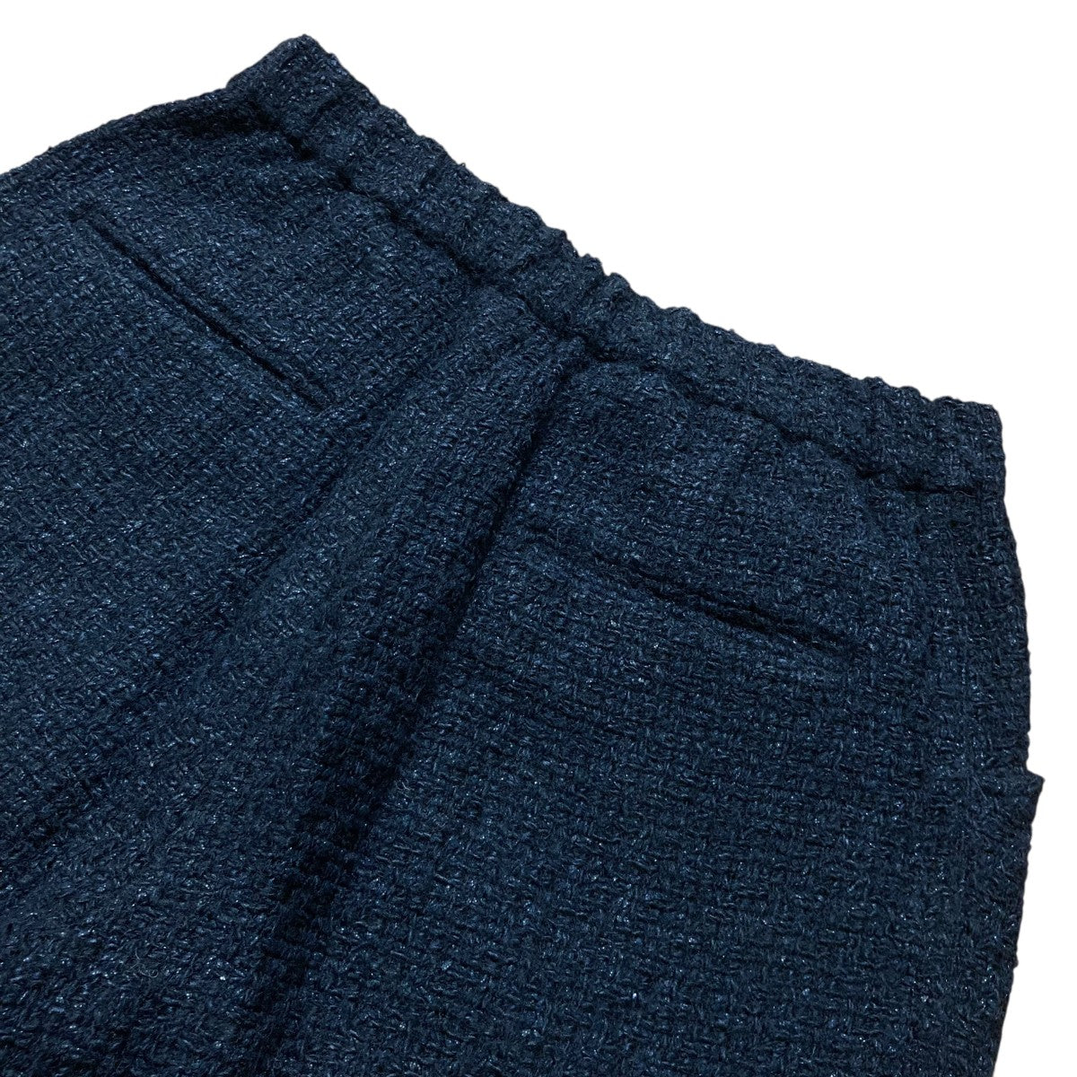 22AWFANCY TWEED EASY PANTSイージーパンツ22FFT03