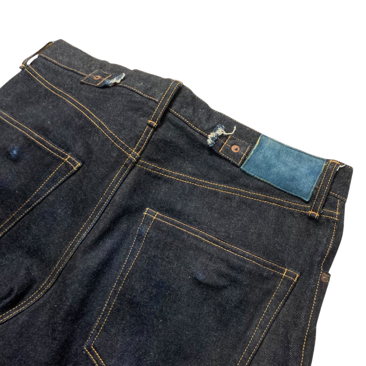 24AWSOCIAL SCULPTURE 01 WIDE RAW MUD ODデニムパンツ0124205005006