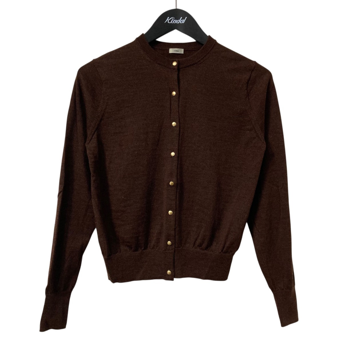 IENA(イエナ) 24AWARKABA クルーカーディガンクルーネックカーディガン