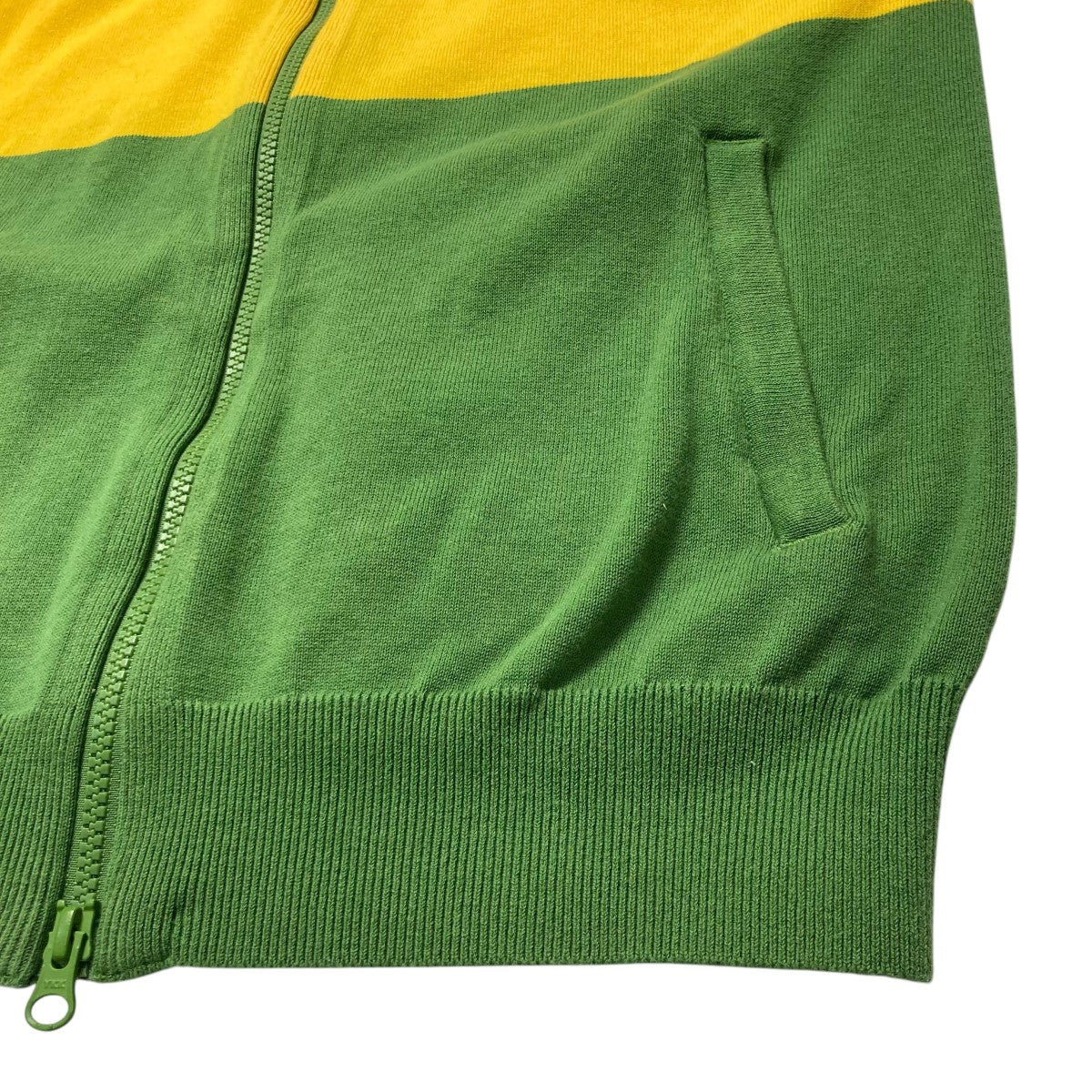 24SSWB N KNIT TTツートンカラーニットトラックトップIW1174