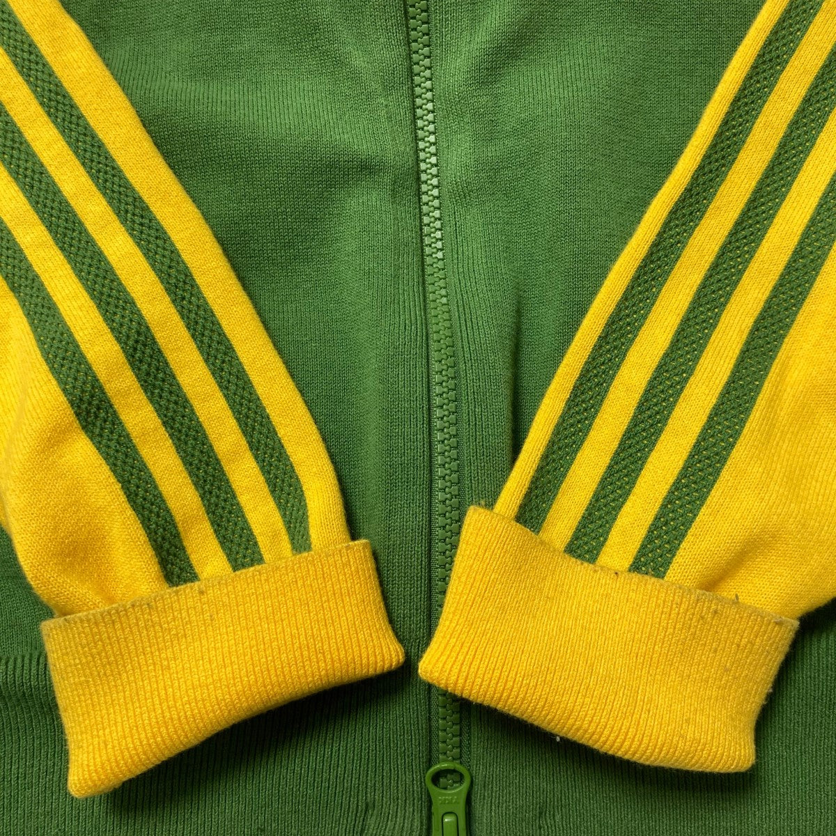adidas×WALES BONNER 24SSWB N KNIT TTツートンカラーニット